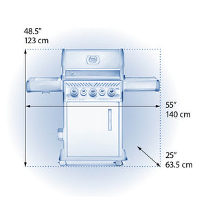 Napoleon Rogue RSE 425 RSIB - Barbecue a Gas