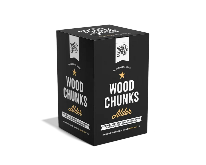 Holy Smoke BBQ - Wood Chunks Alder