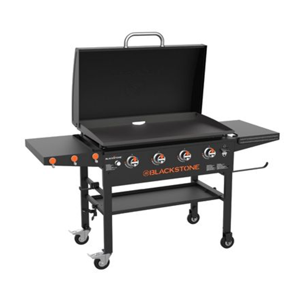Blackstone Original 36'' Piastra 4 fuochi a gas con cappa