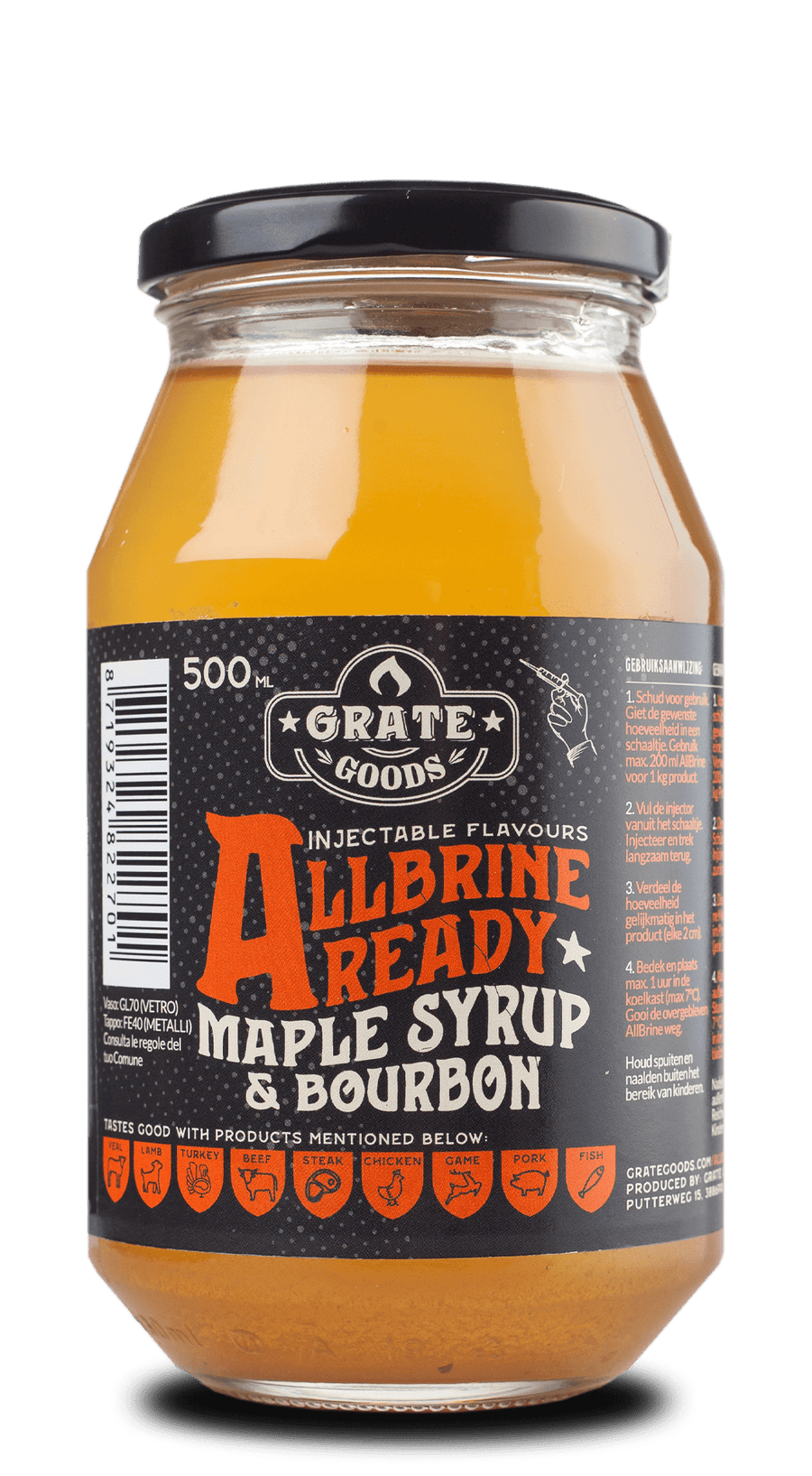 All Brine Ready -  Maple Syrup & Bourbon
