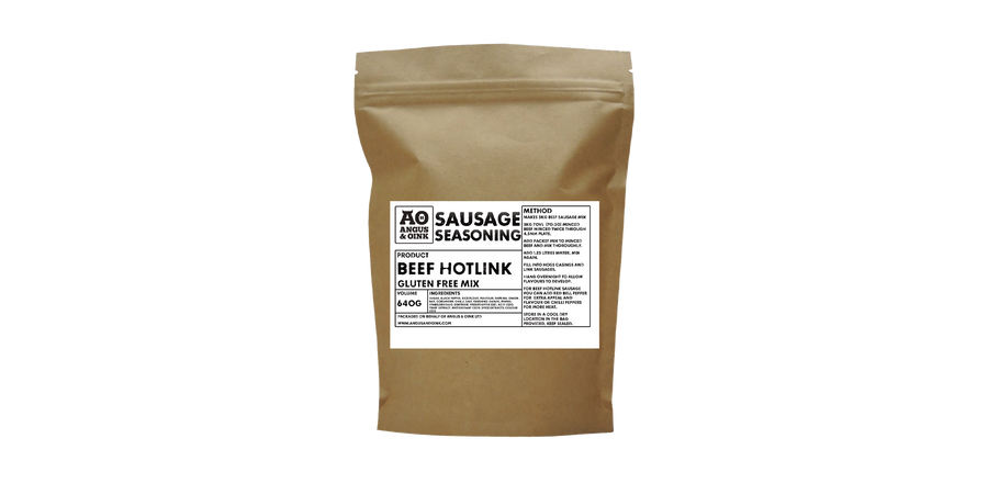 Angus & Oink - Beef Hotlink Sausage Mix