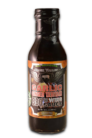 Croix Valley - Garlic Ginger Teriaky BBQ & Wing Sauce