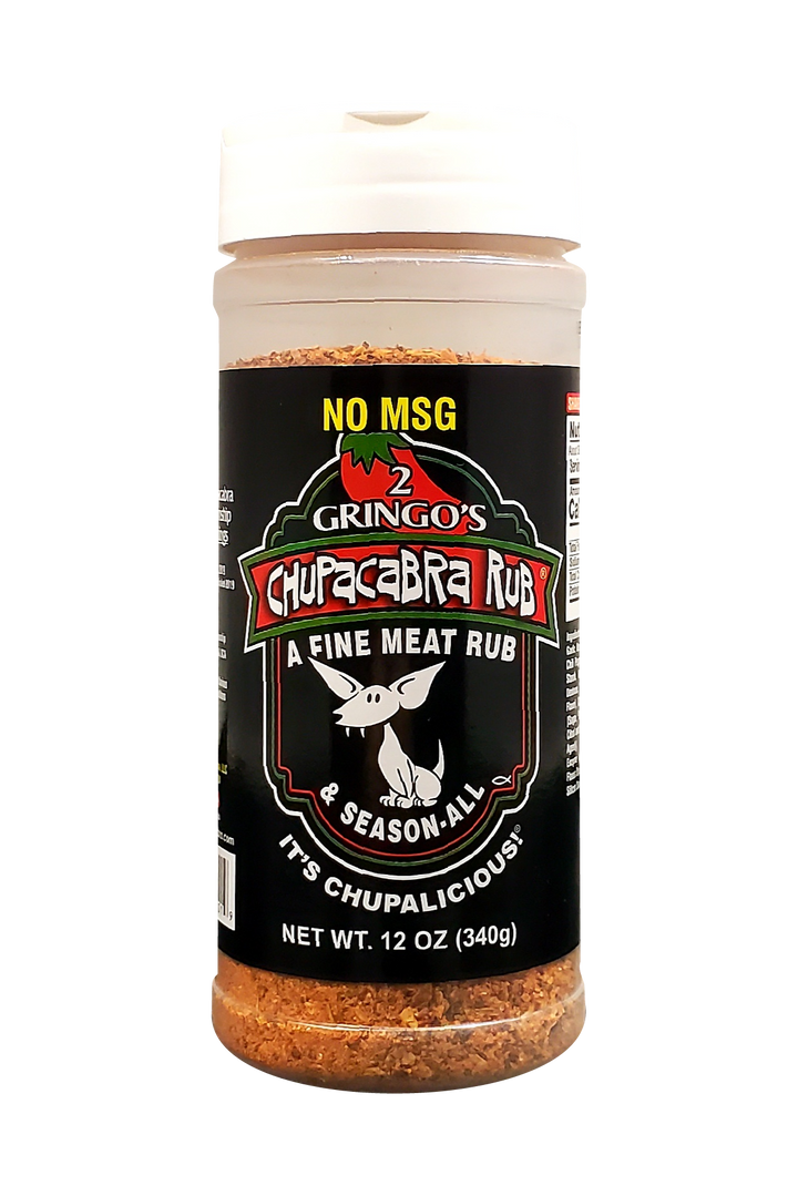 2 Gringos Chupacapra - A Fine Meat Rub NO MSG