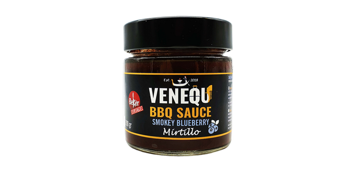 VENEQU Salsa BBQ - SMOKEY BLUEBERRY 200g