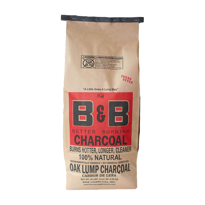 B&B Oak Lump Charcoal 9 kg