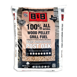 B&B Post Oak Pellet Grill 9 kg