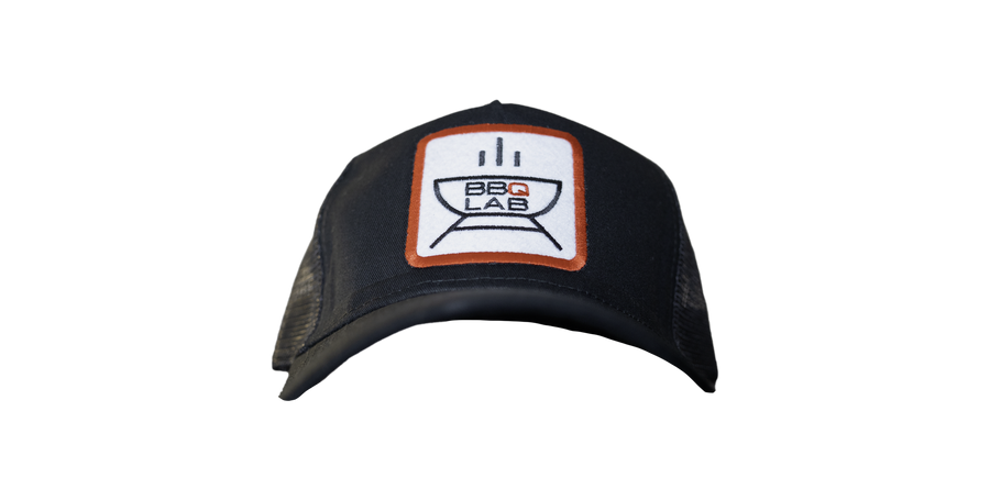 Cappellino BBQ LAB Nero con patch ricamata - Edizione limitata