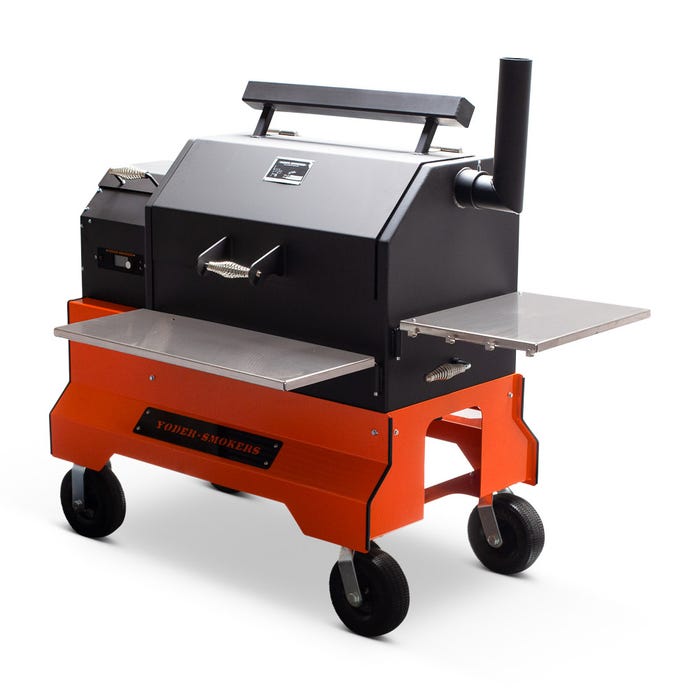 Yoder Smoker YS640s Pellet Grill With Comp Cart - BBQ LAB CHOICE