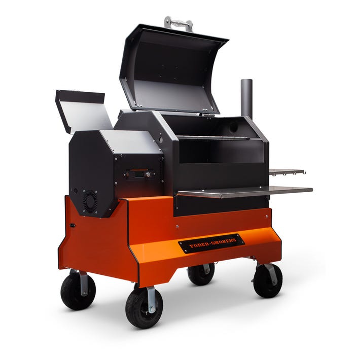 Yoder Smoker YS640s Pellet Grill With Comp Cart